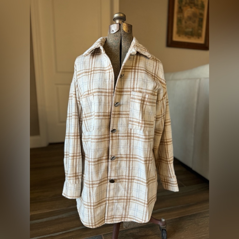 Boutique Plaid Jacket